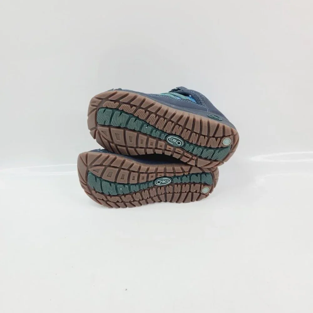 Chaco Kids Navy Blue Teal Outdoor Sandal Sneaker